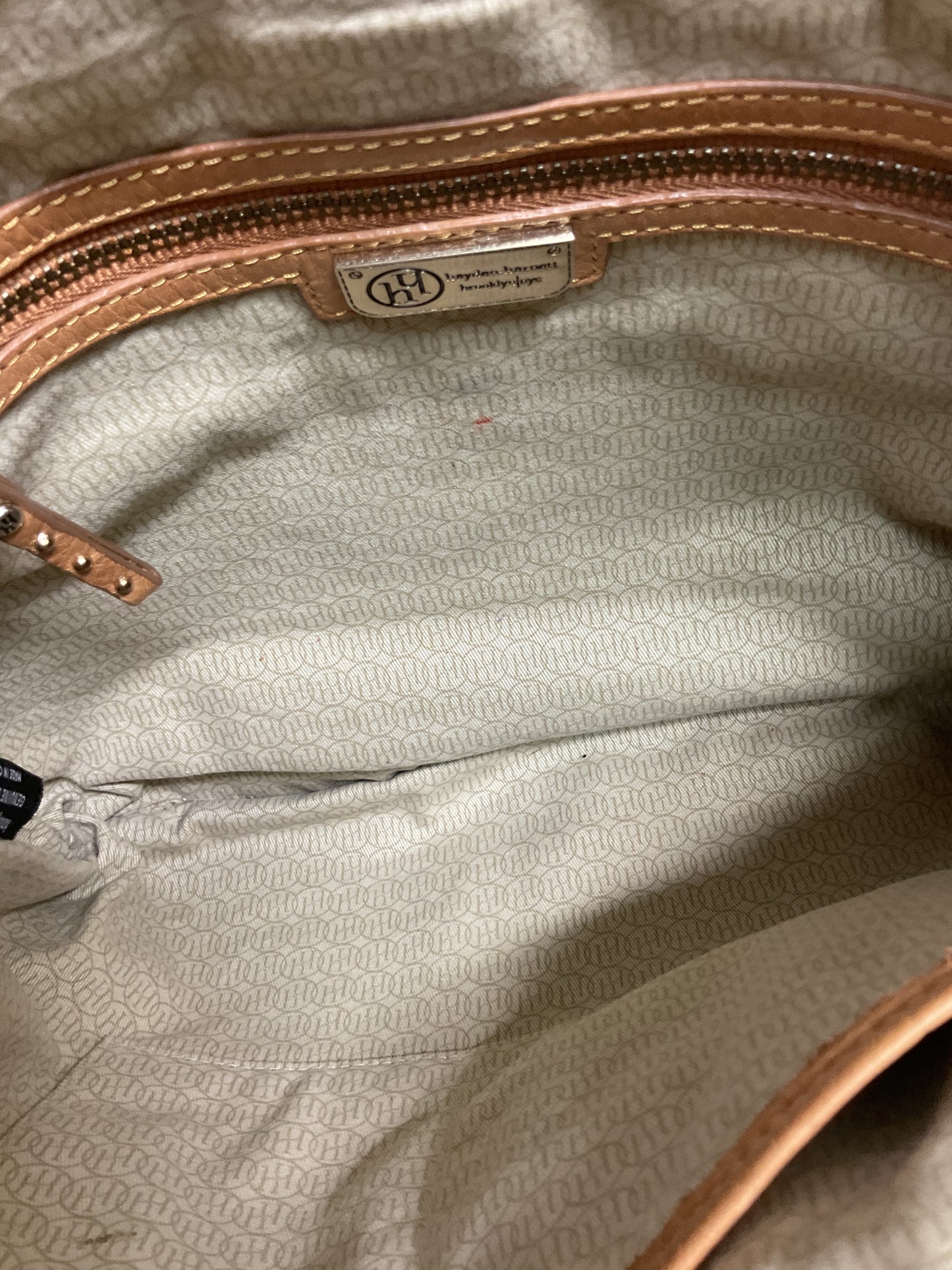 Crossbody Leather By Hayden Harnett In Tan, Size:Medium