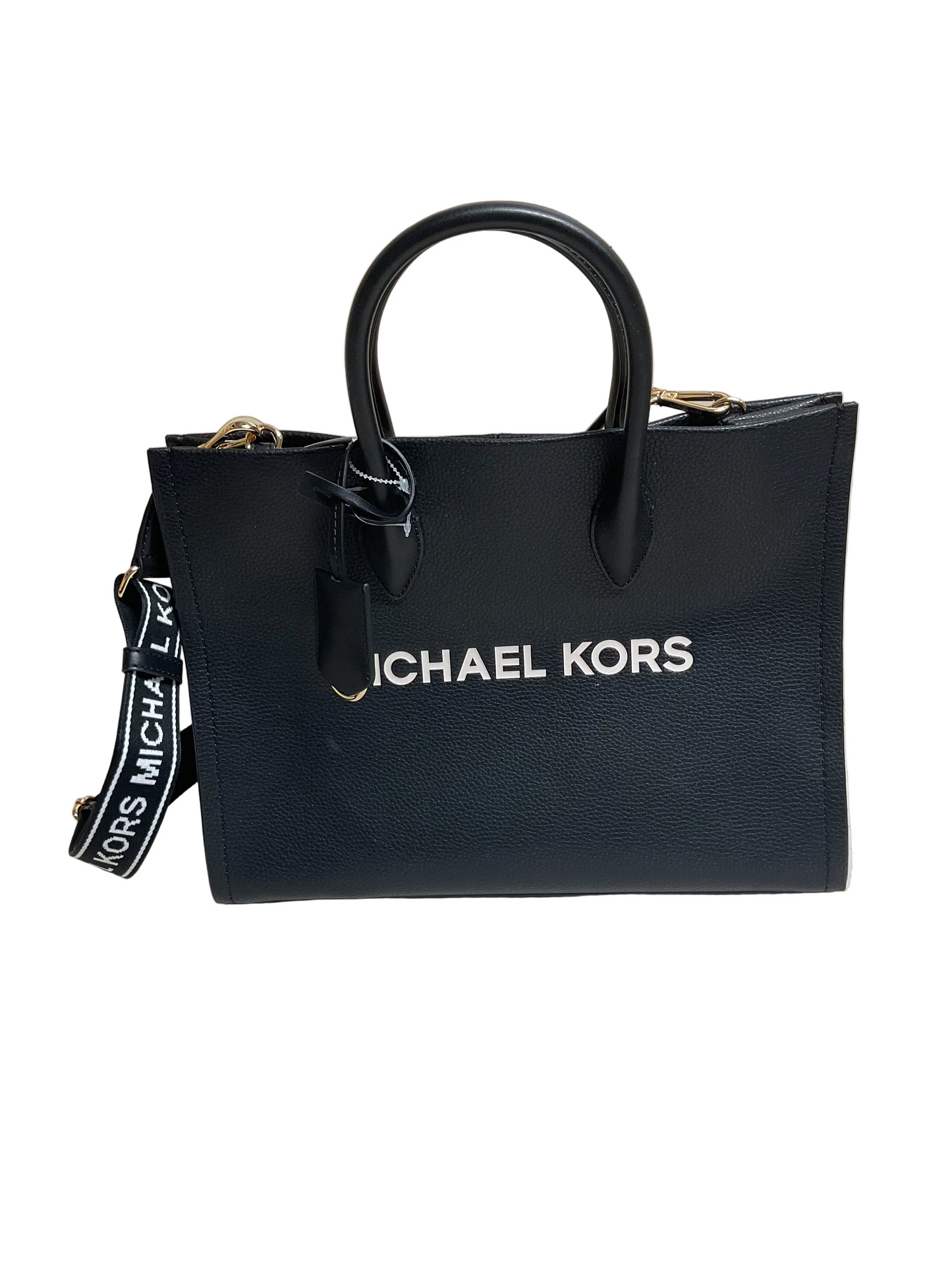 Handbag Designer By Michael Kors In Black, Size:Large