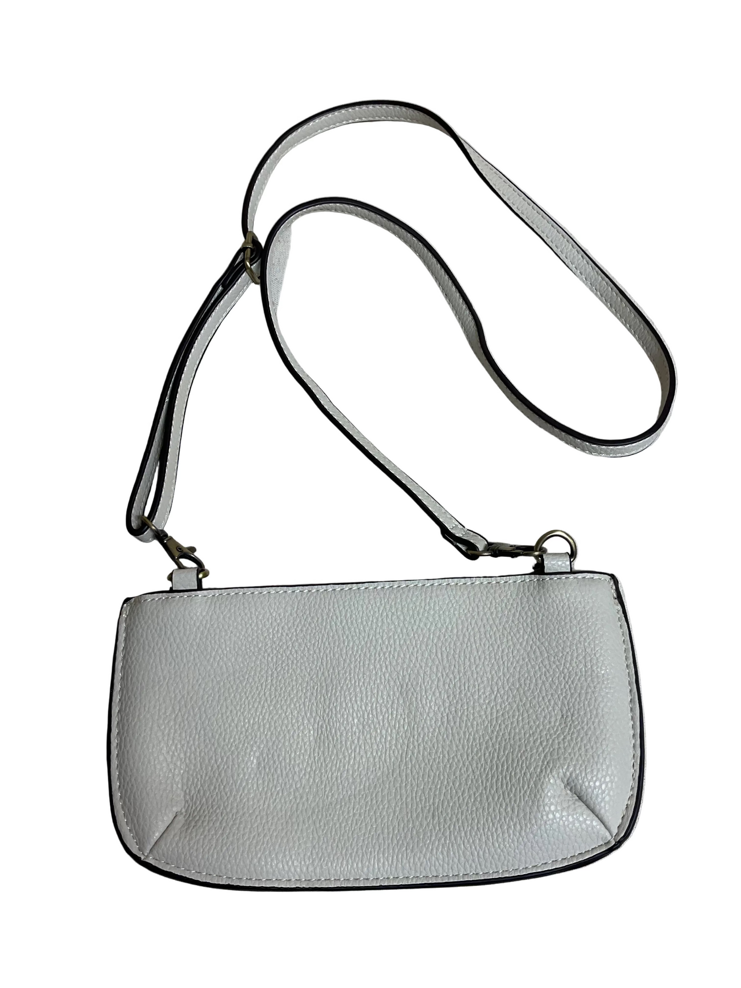 Crossbody Designer By Coach In Cream, Size:Small