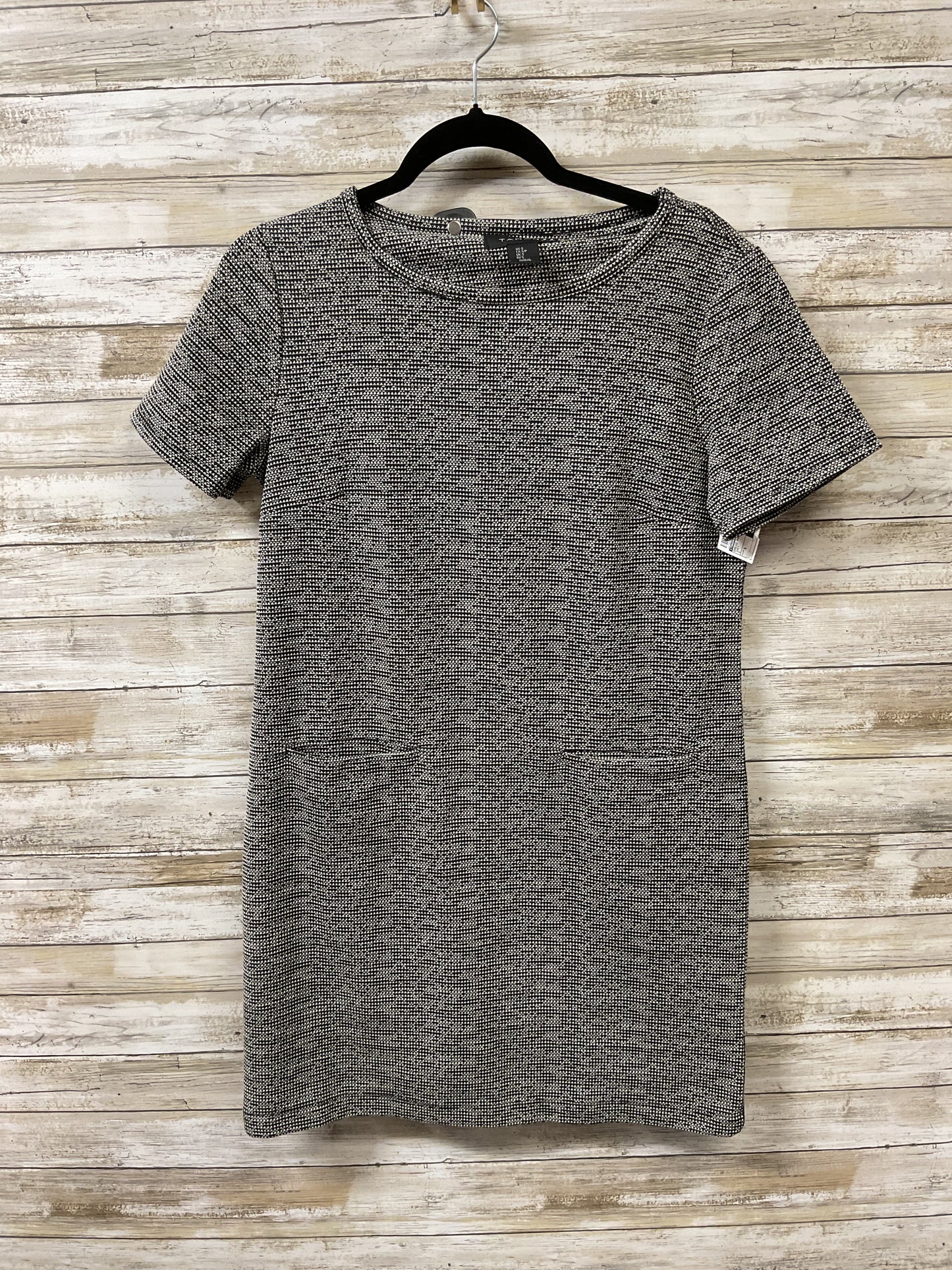 Dress Party Short By Tahari By Arthur Levine In Grey, Size:S