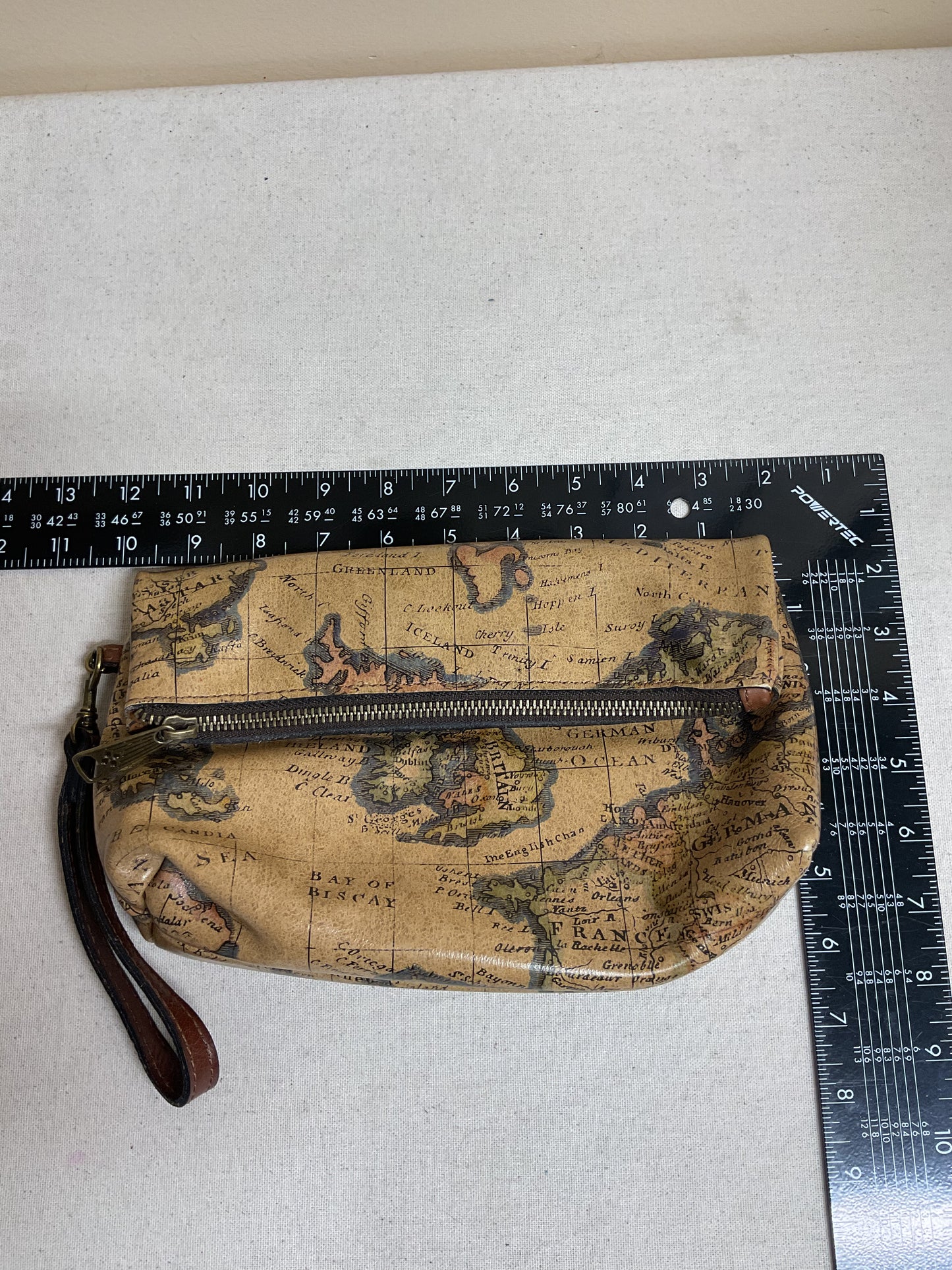Wristlet Designer By Patricia Nash In Brown & Tan, Size:Medium
