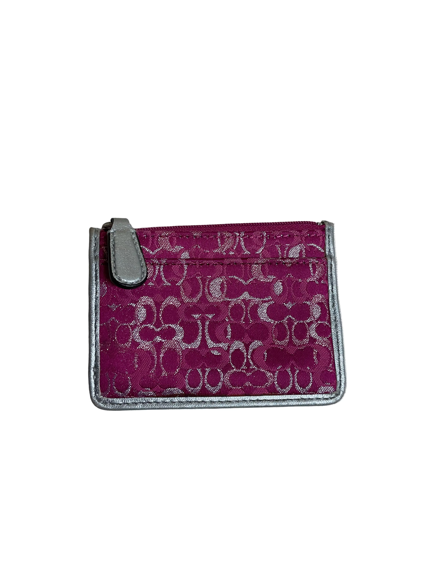 Wallet Designer By Coach In Pink, Size:Small