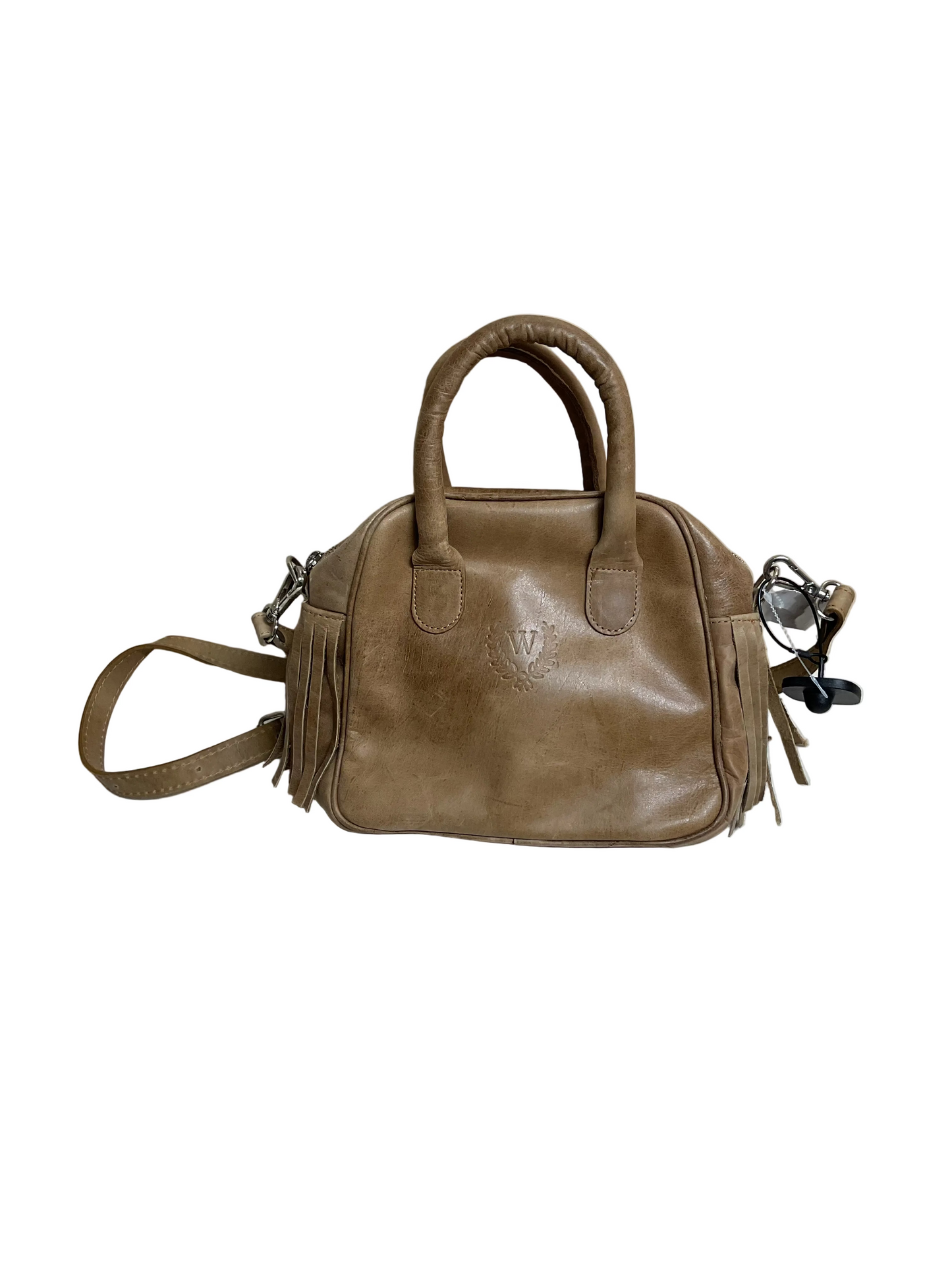 Crossbody By Cmc In Tan, Size:Medium