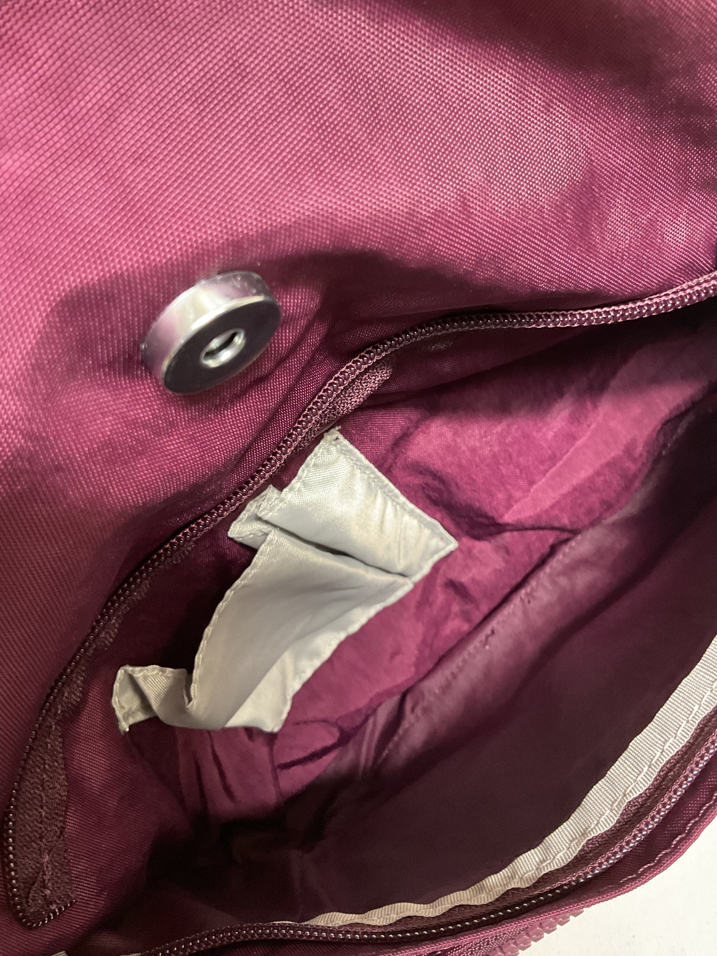 Backpack By Kipling In Maroon, Size:Medium