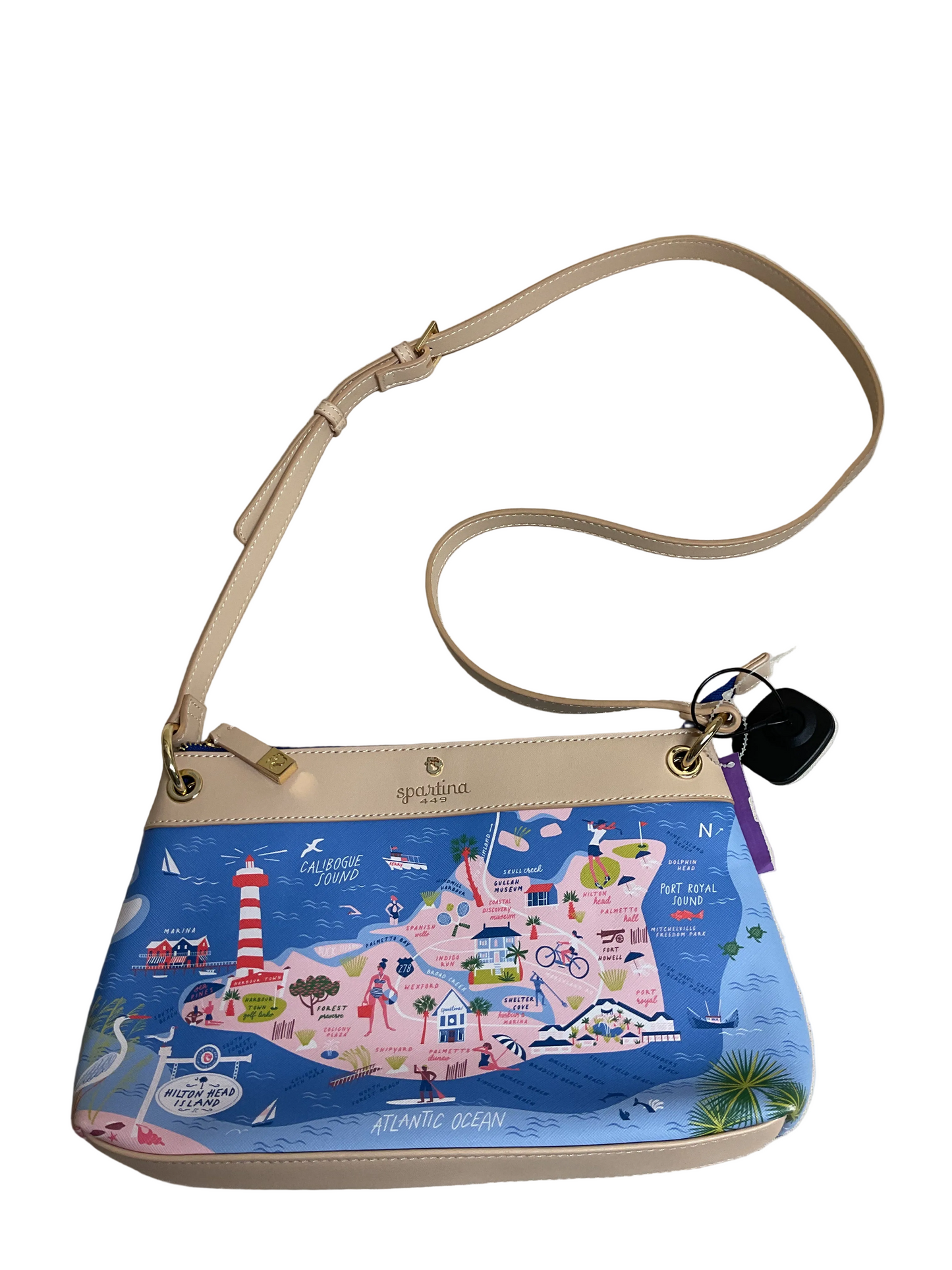 Crossbody By Spartina In Multi, Size:Medium