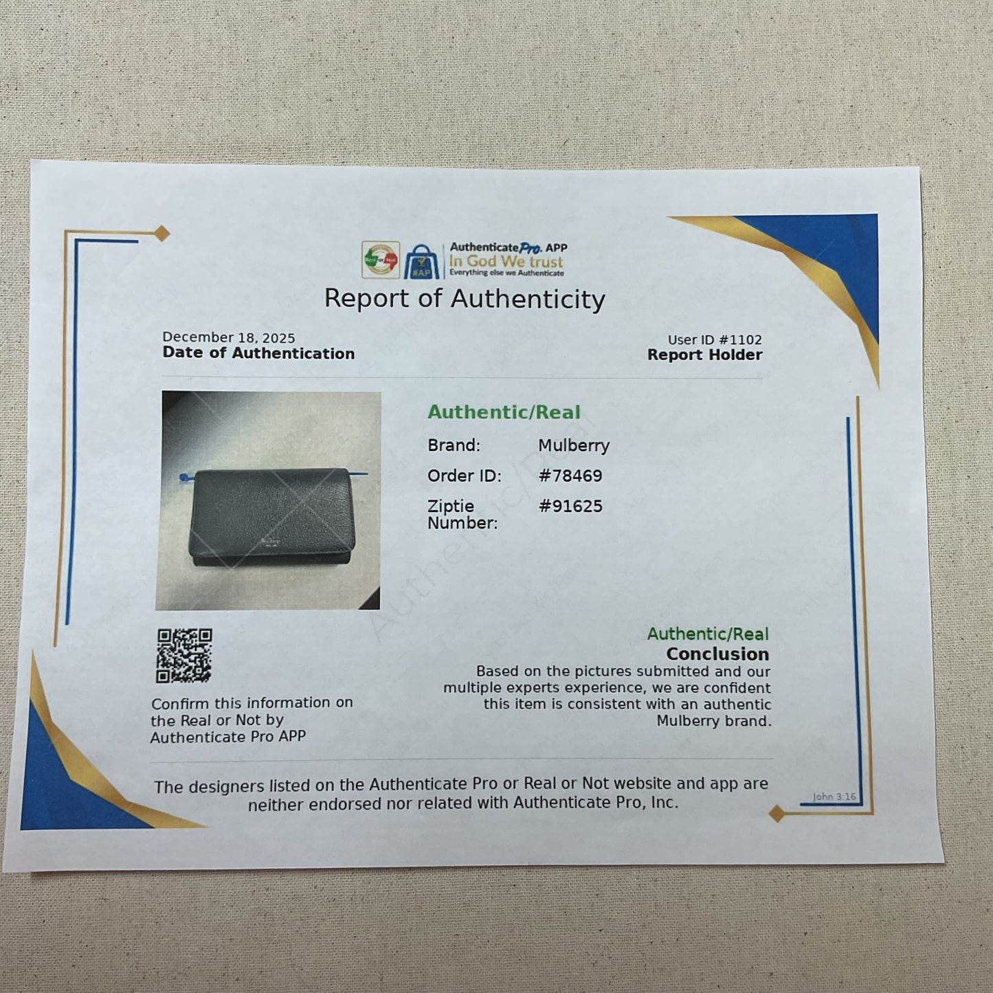 Wallet Luxury Designer By Mulberry In Grey, Size:Medium