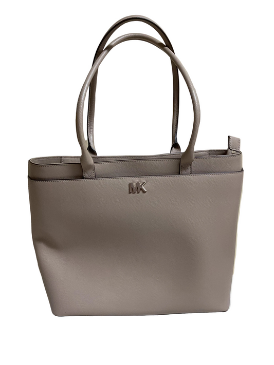 Handbag Designer By Michael Kors In Taupe, Size:Medium