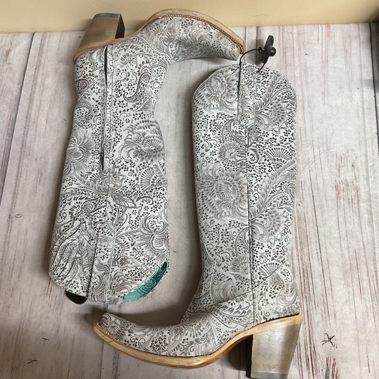 Boots Western By Corral In Grey, Size:8.5