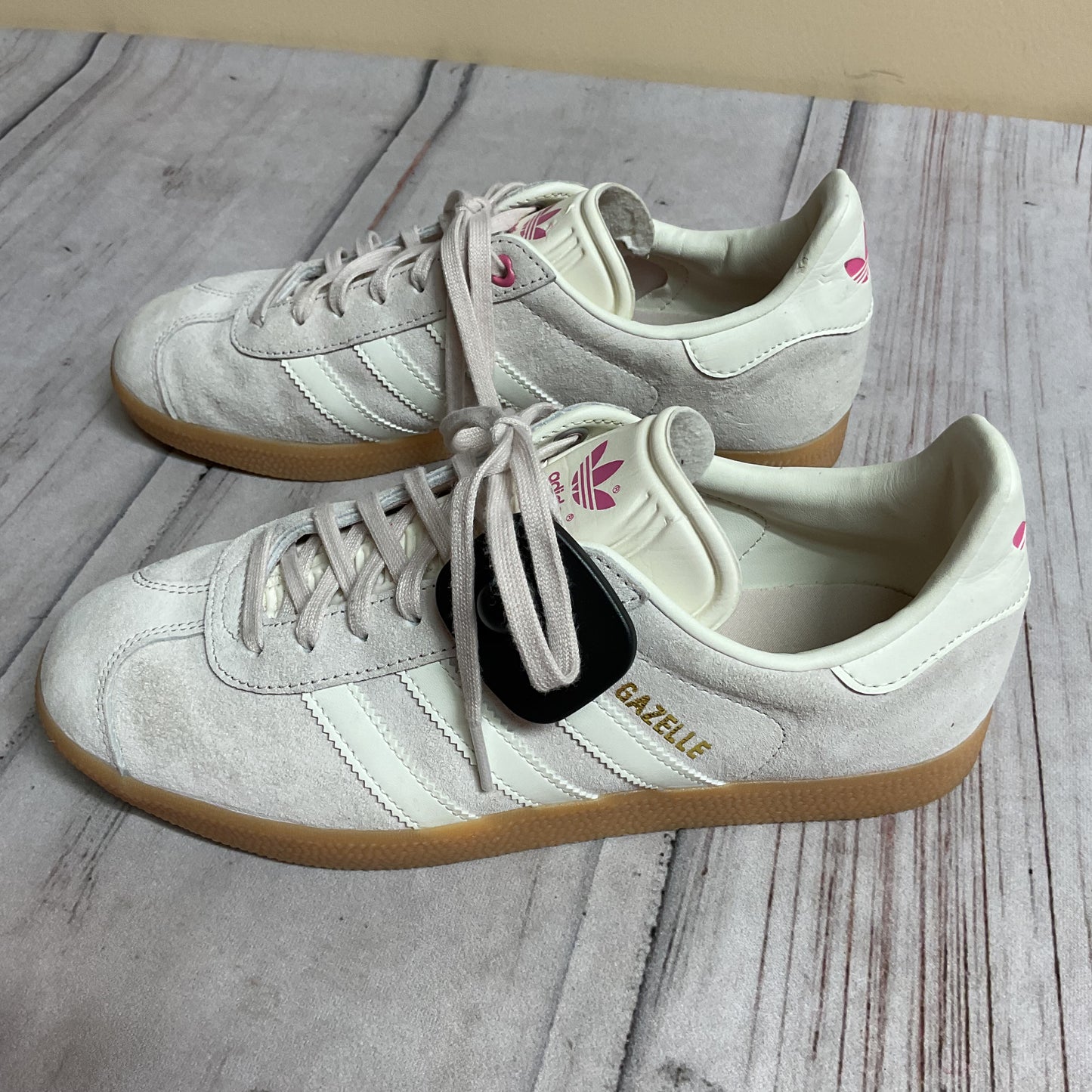 Shoes Sneakers By Adidas In Pink & White, Size:8.5