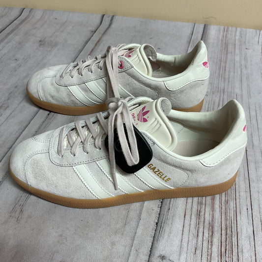 Shoes Sneakers By Adidas In Pink & White, Size:8.5
