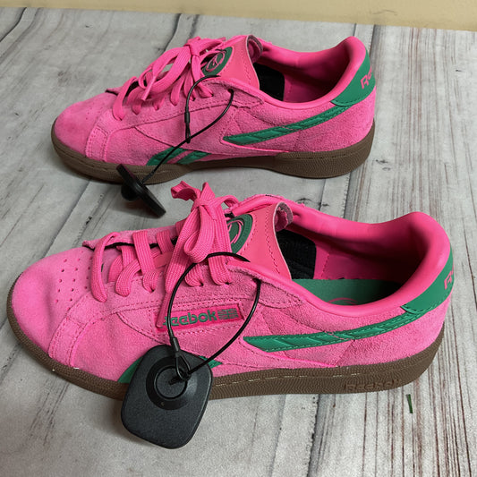 Shoes Sneakers By Reebok In Green & Pink, Size:8