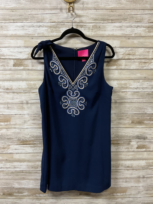 Dress Designer By Lilly Pulitzer In Navy, Size:8