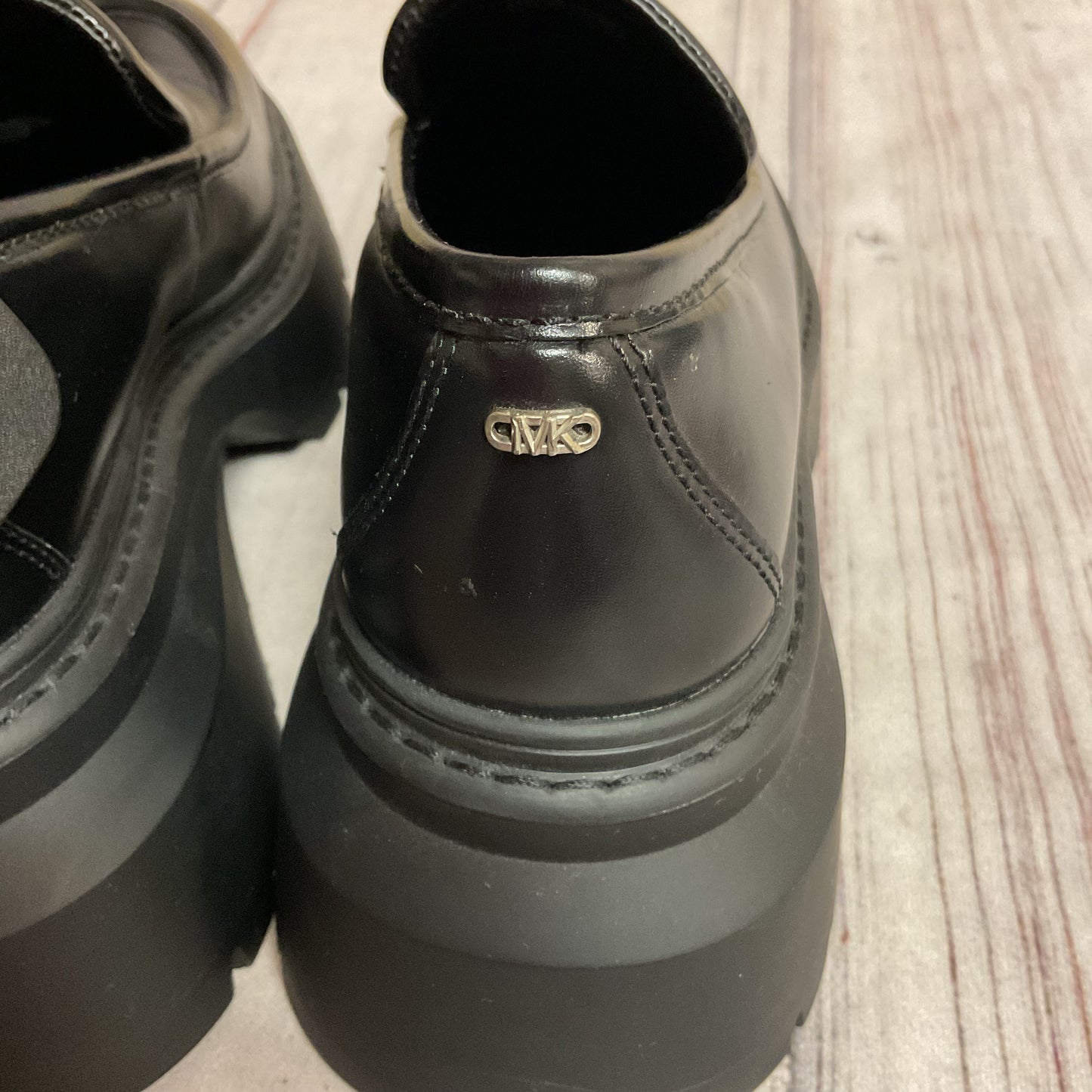 Shoes Heels Platform By Michael By Michael Kors In Black, Size:7