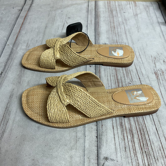 Sandals Flats By Dolce Vita In Tan, Size:7