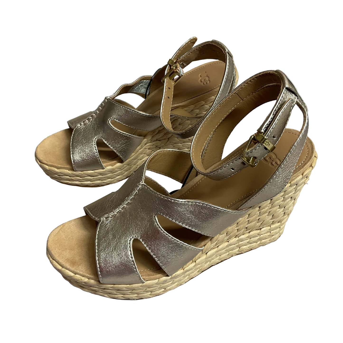 Shoes Designer By Ugg In Gold, Size:7