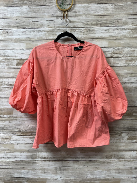 Top Ss By Tuckernuck In Coral, Size:S
