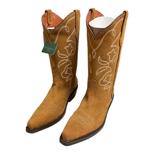 Boots Western By Cma In Tan, Size:7
