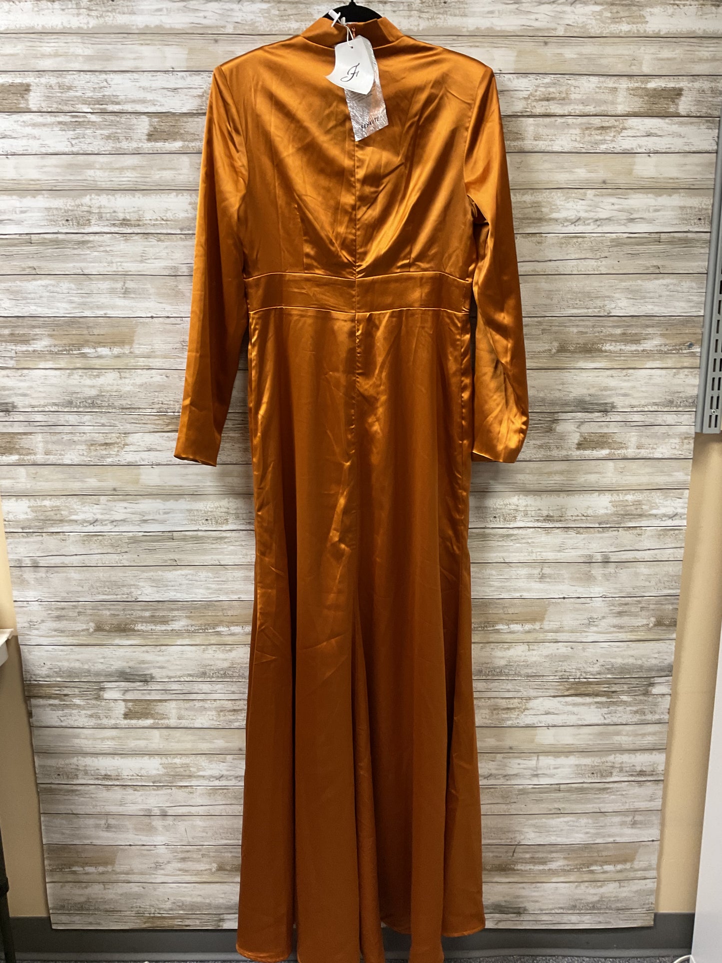 Dress Party Long By Cmb In Gold, Size:6