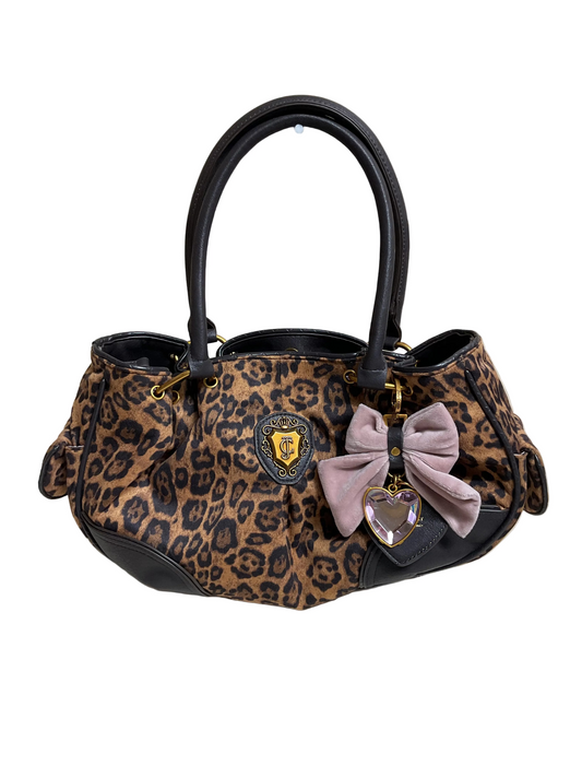 Handbag By Juicy Couture In Animal Print, Size:Large