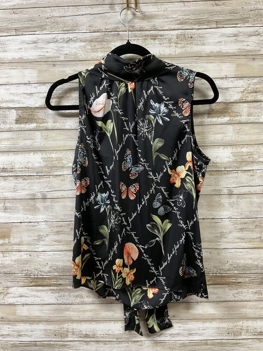 Top Sleeveless By White House Black Market In Black & Green, Size:Xs