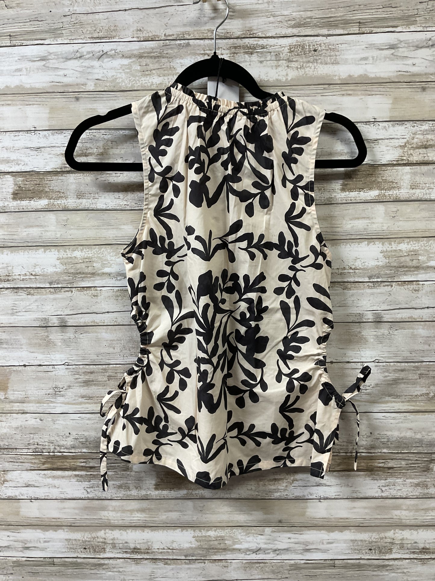 Top Sleeveless By Greylin In Brown & Tan, Size:Xs