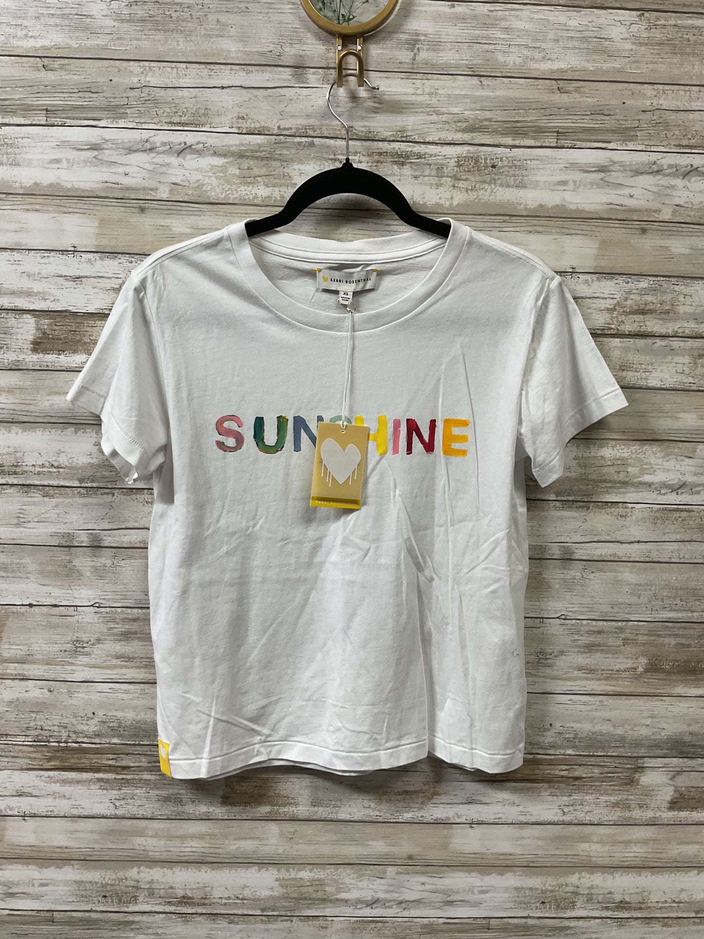 Top Ss By Kerri Rosenthal In White, Size:Xs