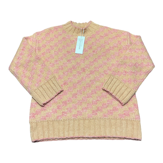 Sweater By Minkpink In Orange & Pink, Size:S