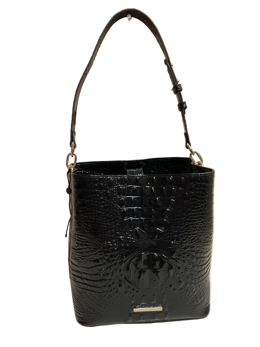 Handbag Designer By Brahmin In Black, Size:Medium