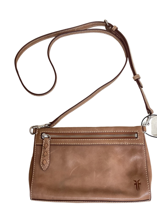 Crossbody Designer By Frye In Brown, Size:Small