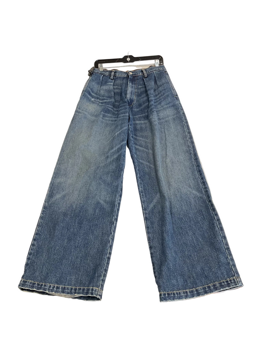 Jeans Wide Leg By Denimist In Blue Denim, Size:4
