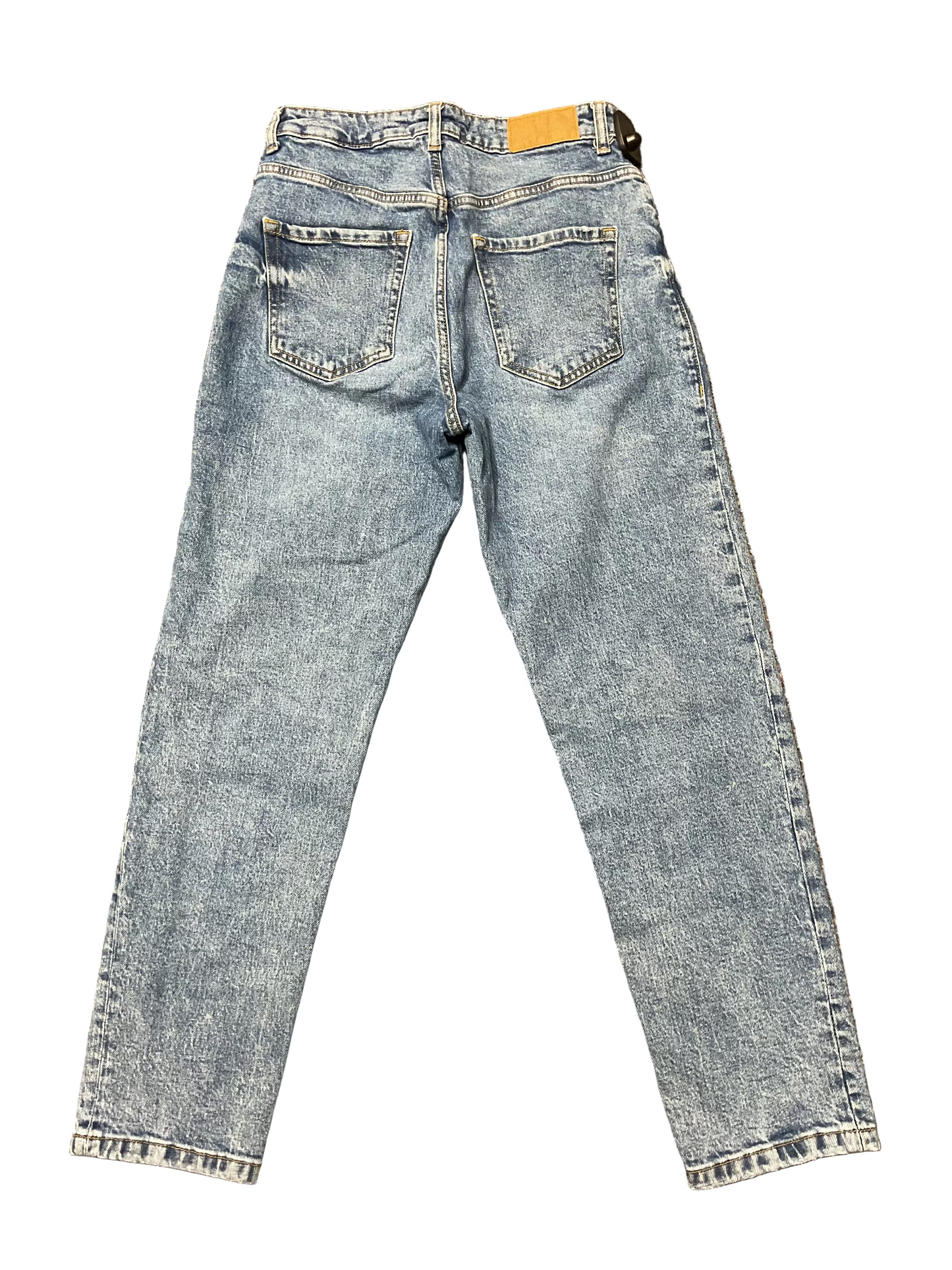Jeans Straight By Zara In Blue, Size:6