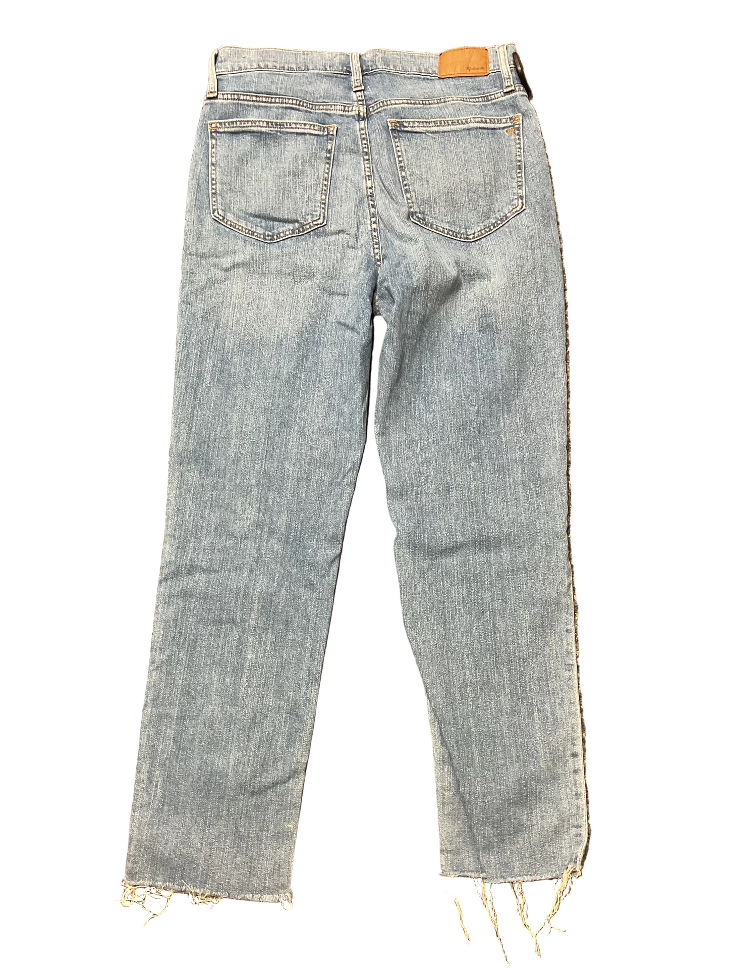 Jeans Straight By Madewell In Blue Denim, Size:8