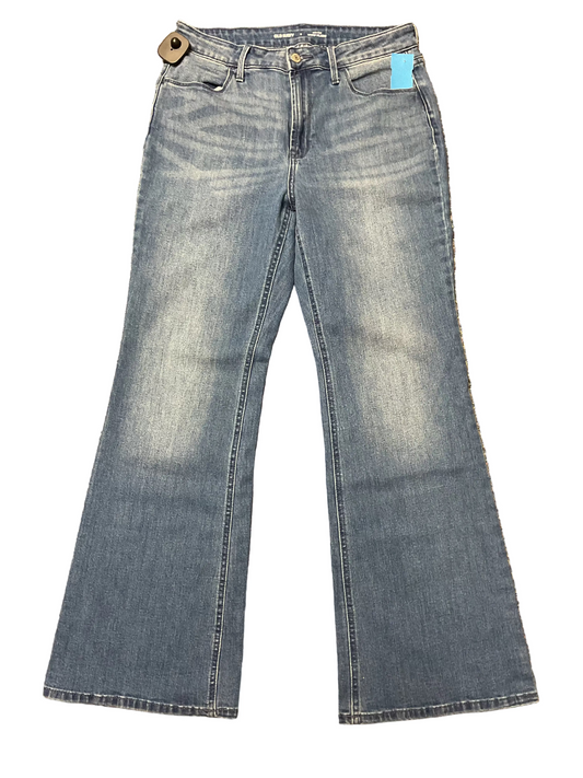 Jeans Flared By Old Navy In Blue Denim, Size:8