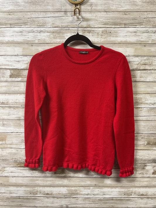 Sweater Cashmere By J Mclaughlin In Red, Size:Xs