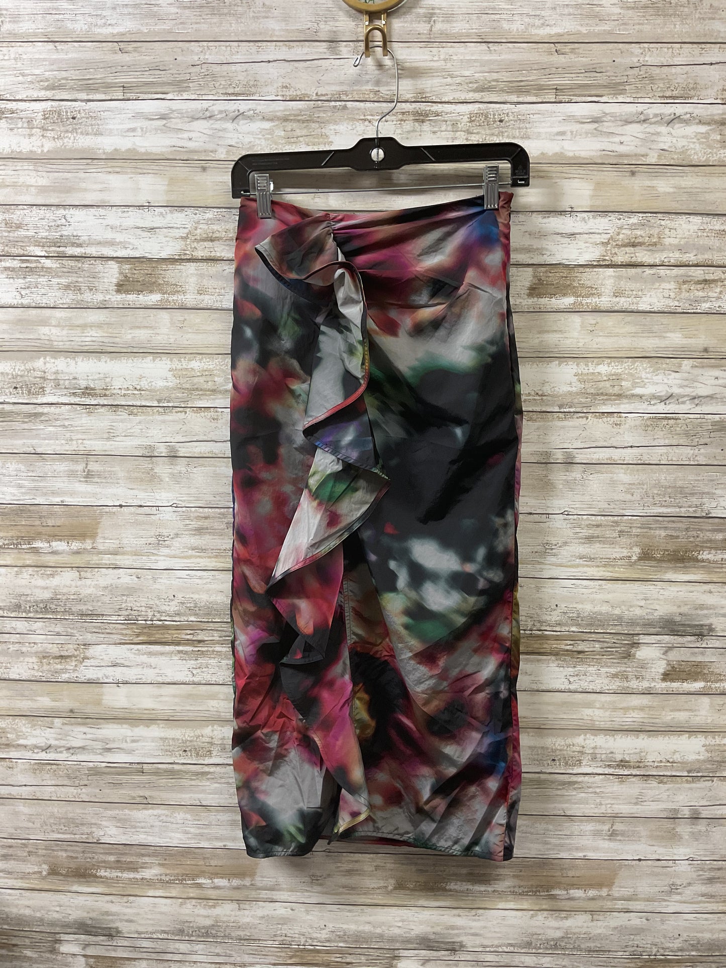 Skirt Midi By Ulla Johnson In Black & Red, Size:0