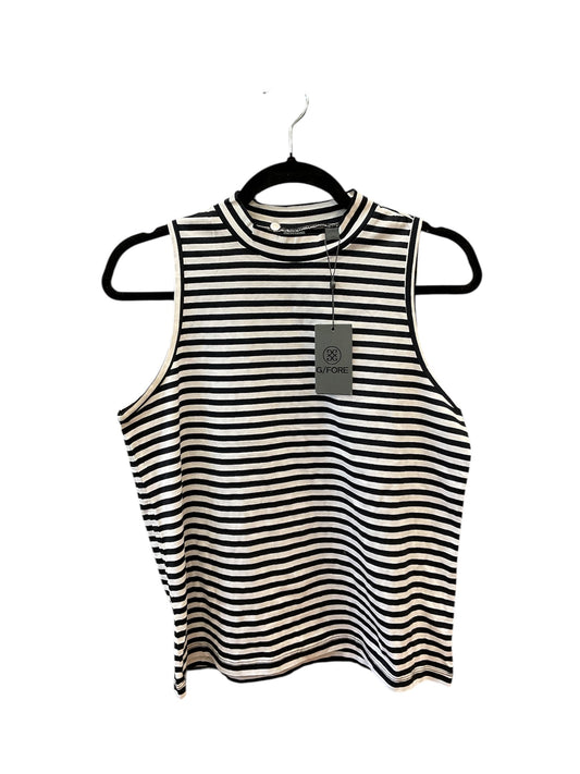 Top Sleeveless By Cmb In Striped Pattern, Size:M