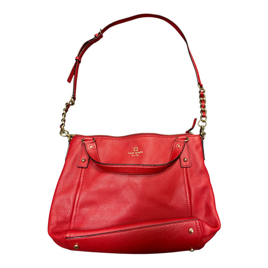 Handbag Designer By Kate Spade In Red, Size:Medium