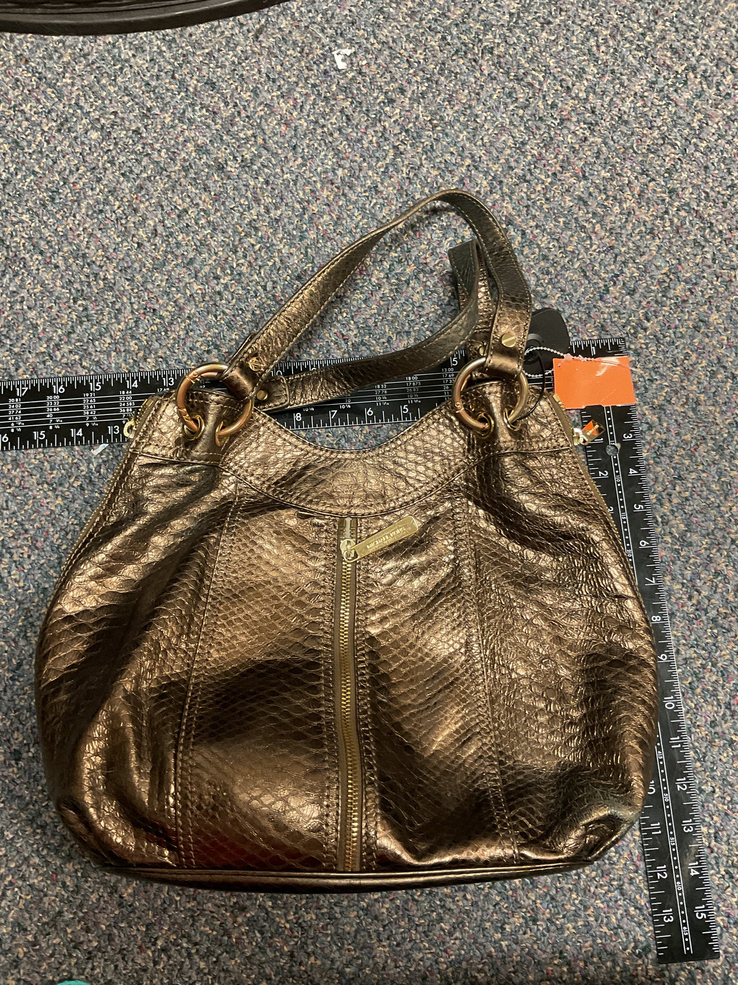 Handbag By Michael By Michael Kors In Gold, Size:Medium