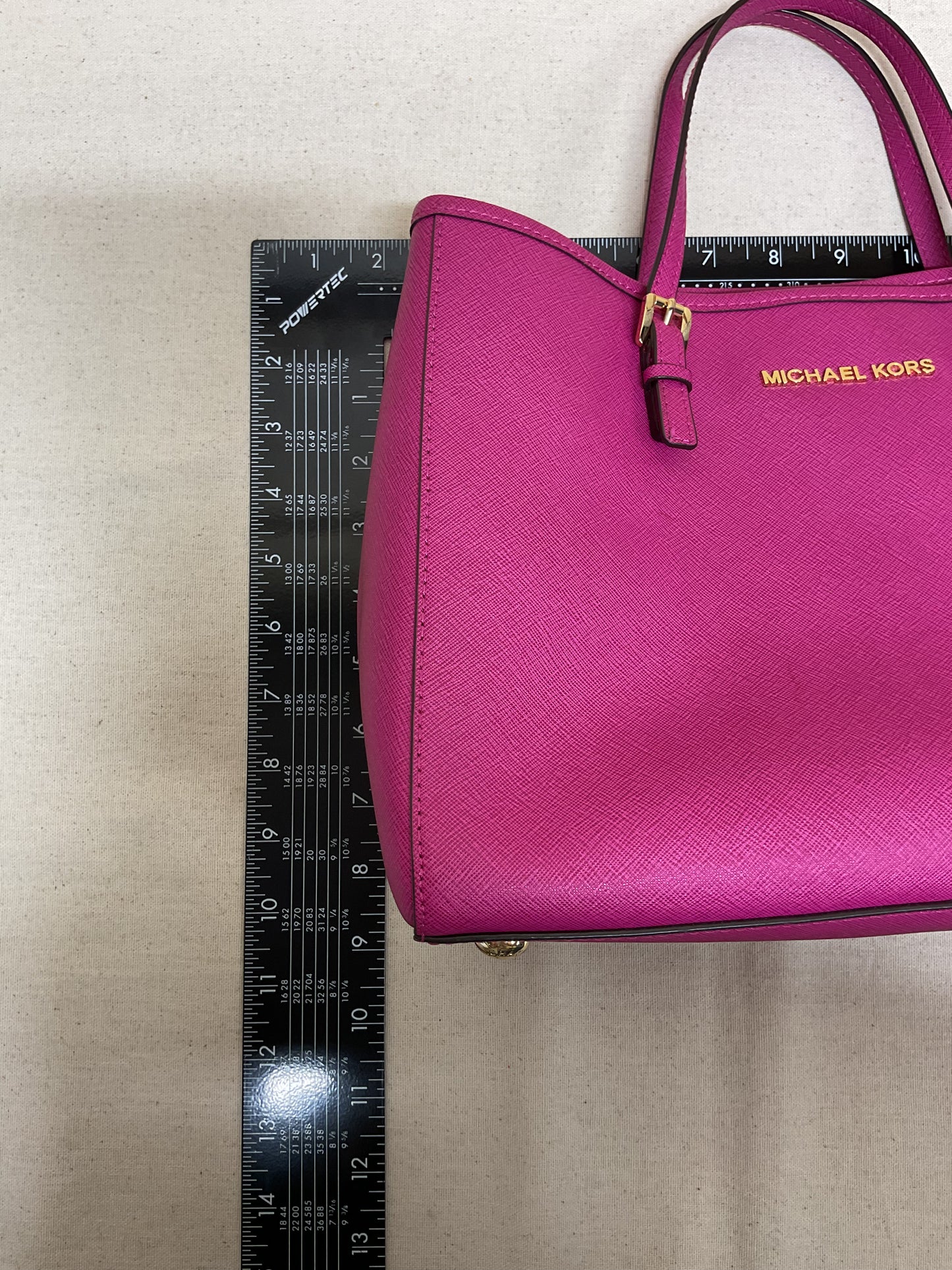 Handbag Designer By Michael Kors In Pink, Size:Small