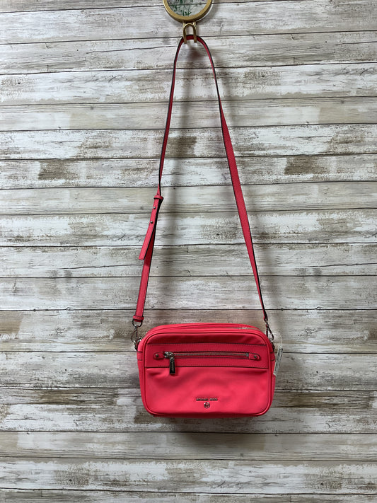 Crossbody Designer By Michael Kors In Coral, Size:Small