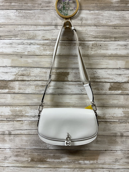 Handbag Designer By Michael Kors In White, Size:Small