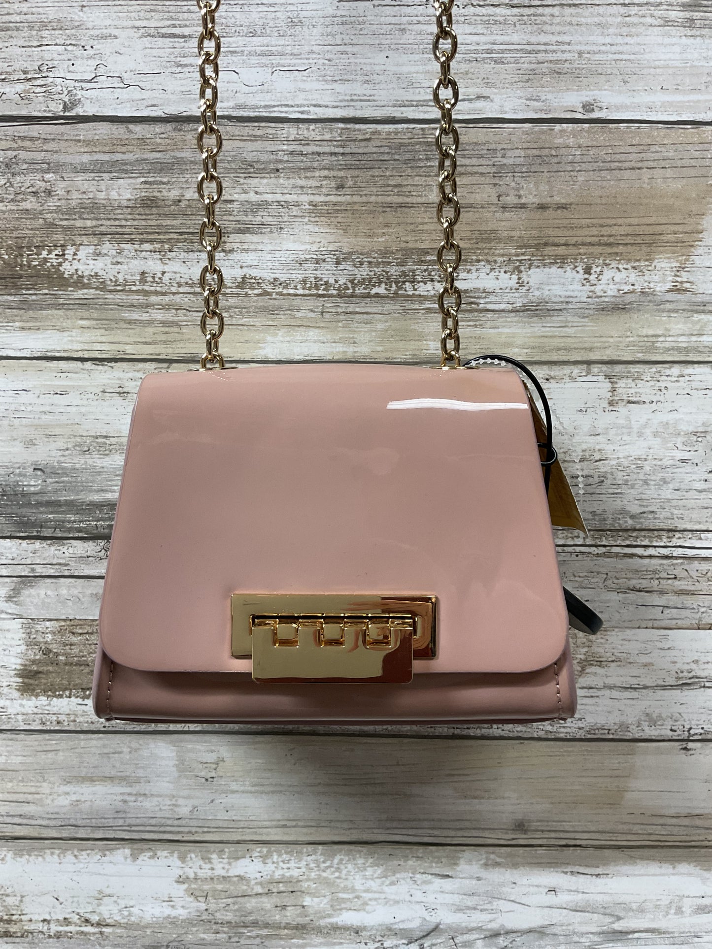 Handbag Designer By Zac Posen In Tan, Size:Small