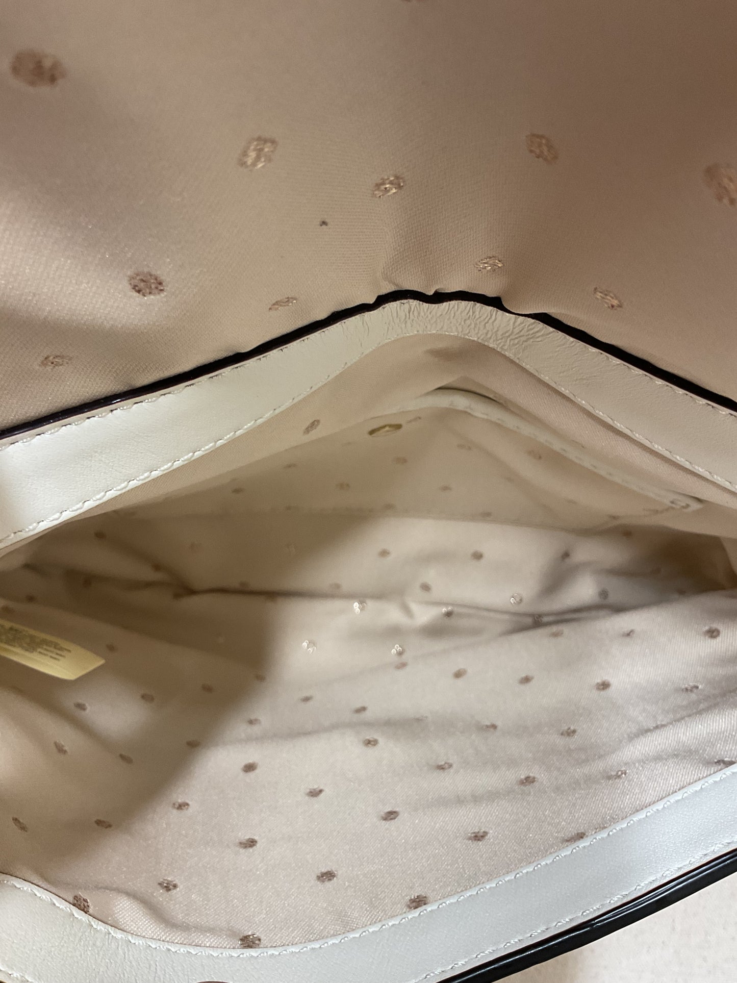 Crossbody Designer By Kate Spade In White, Size:Medium