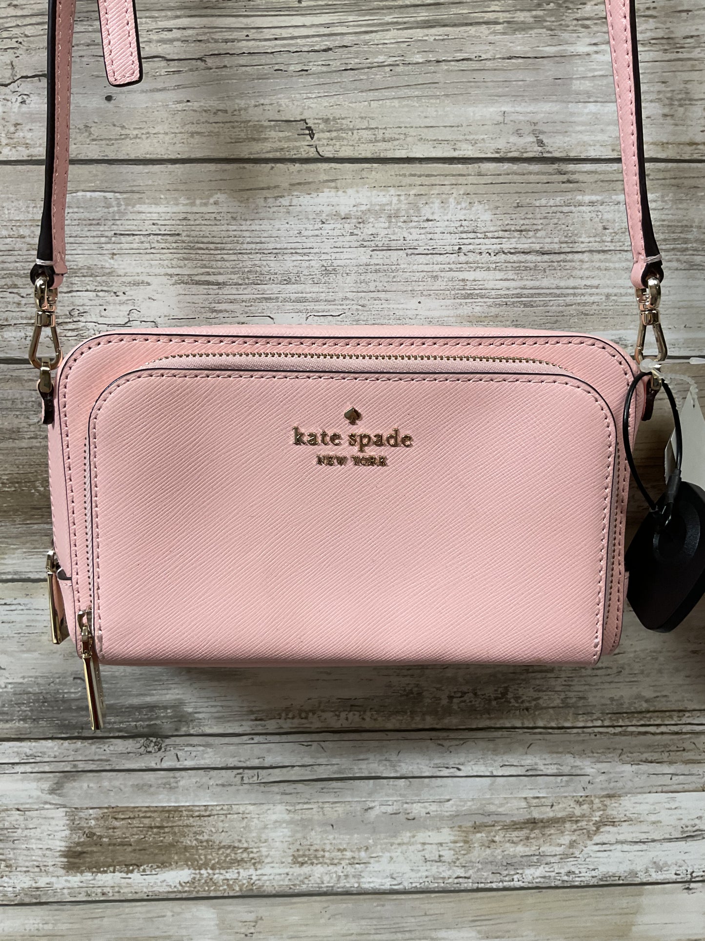 Crossbody Designer By Kate Spade In Pink, Size:Small