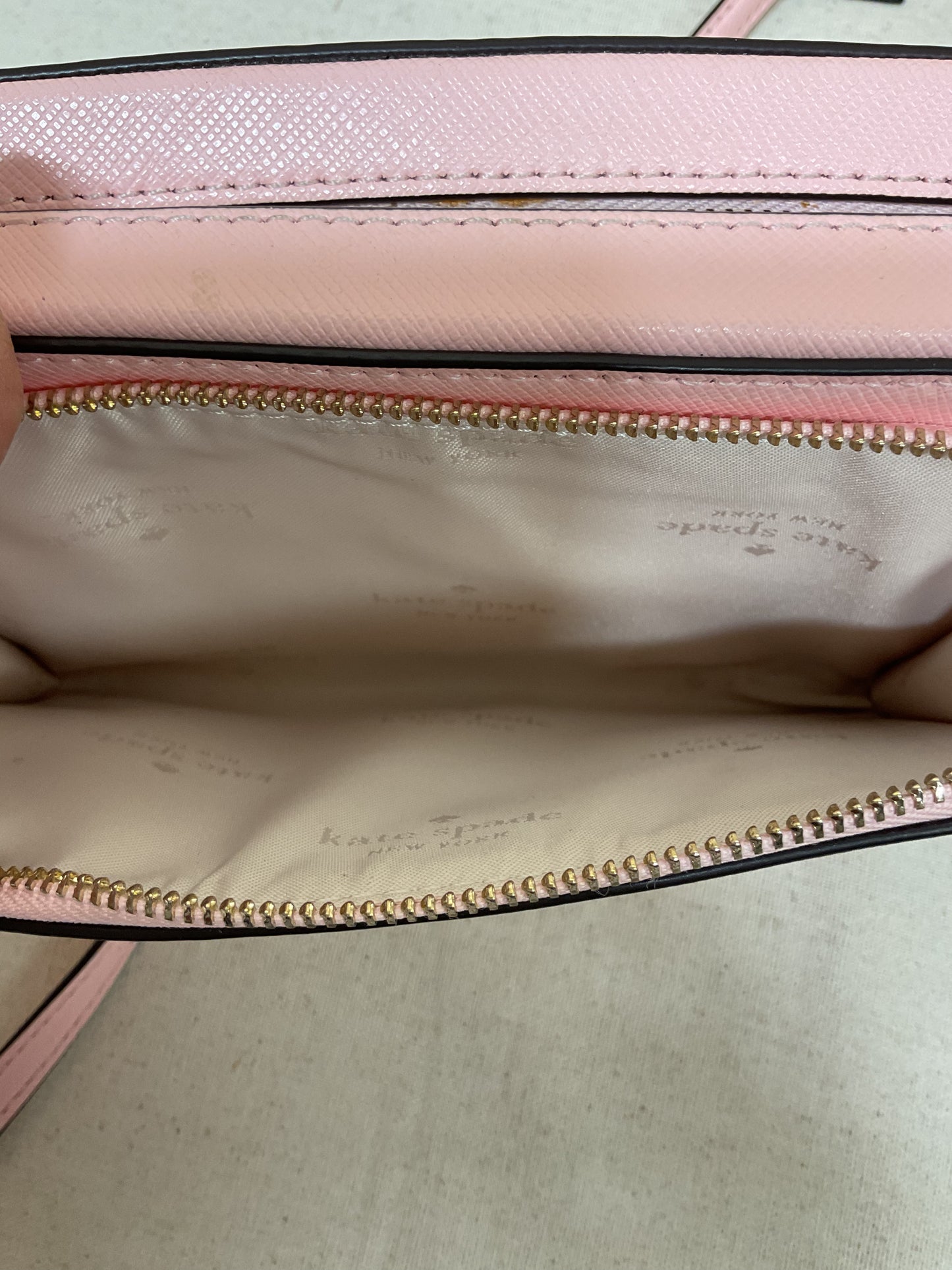 Crossbody Designer By Kate Spade In Pink, Size:Small