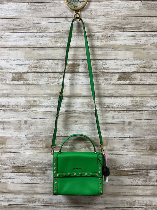 Handbag Designer By Michael Kors In Green, Size:Medium