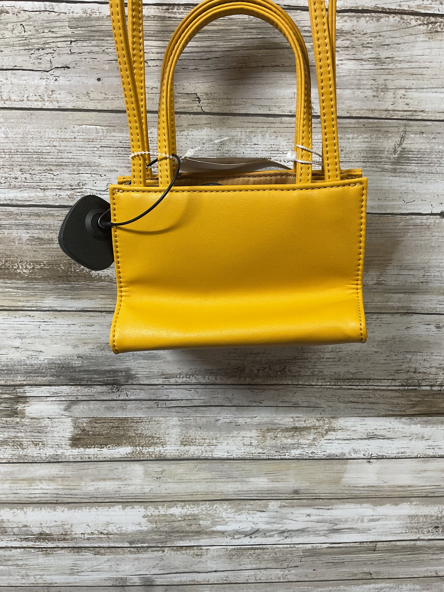 Crossbody Designer By Telfar In Yellow, Size:Small