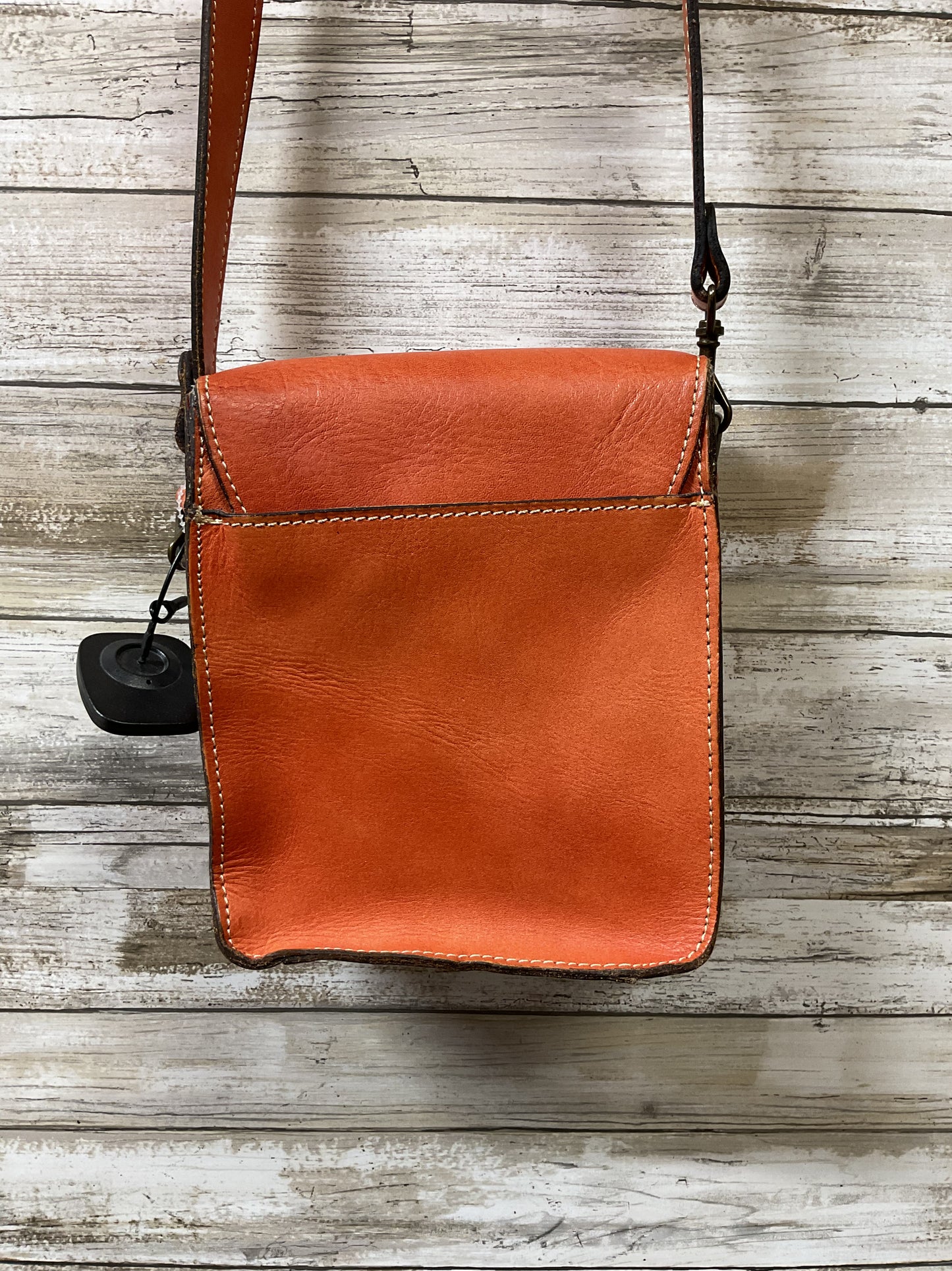 Crossbody Designer By Patricia Nash In Orange, Size:Small