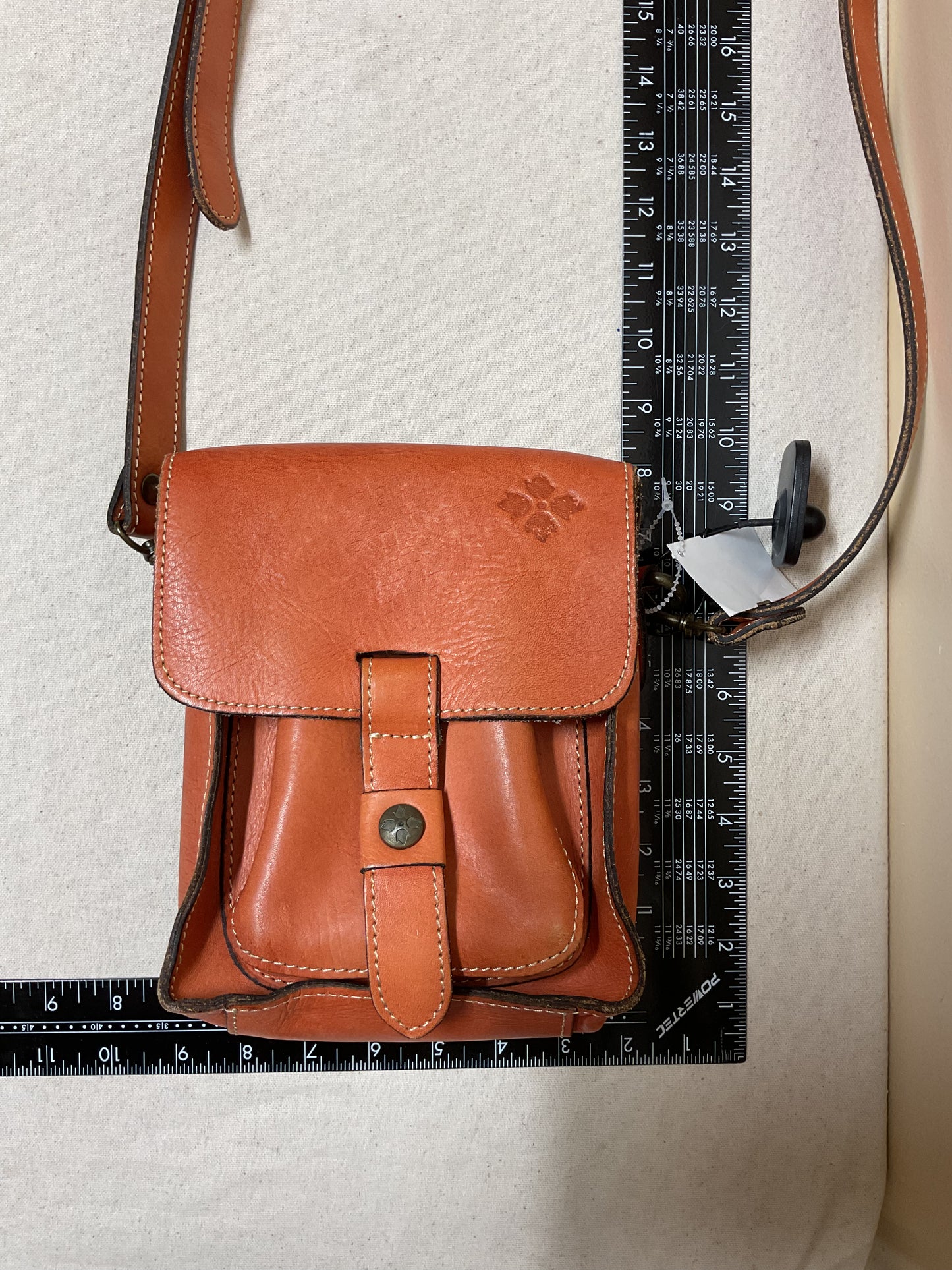 Crossbody Designer By Patricia Nash In Orange, Size:Small