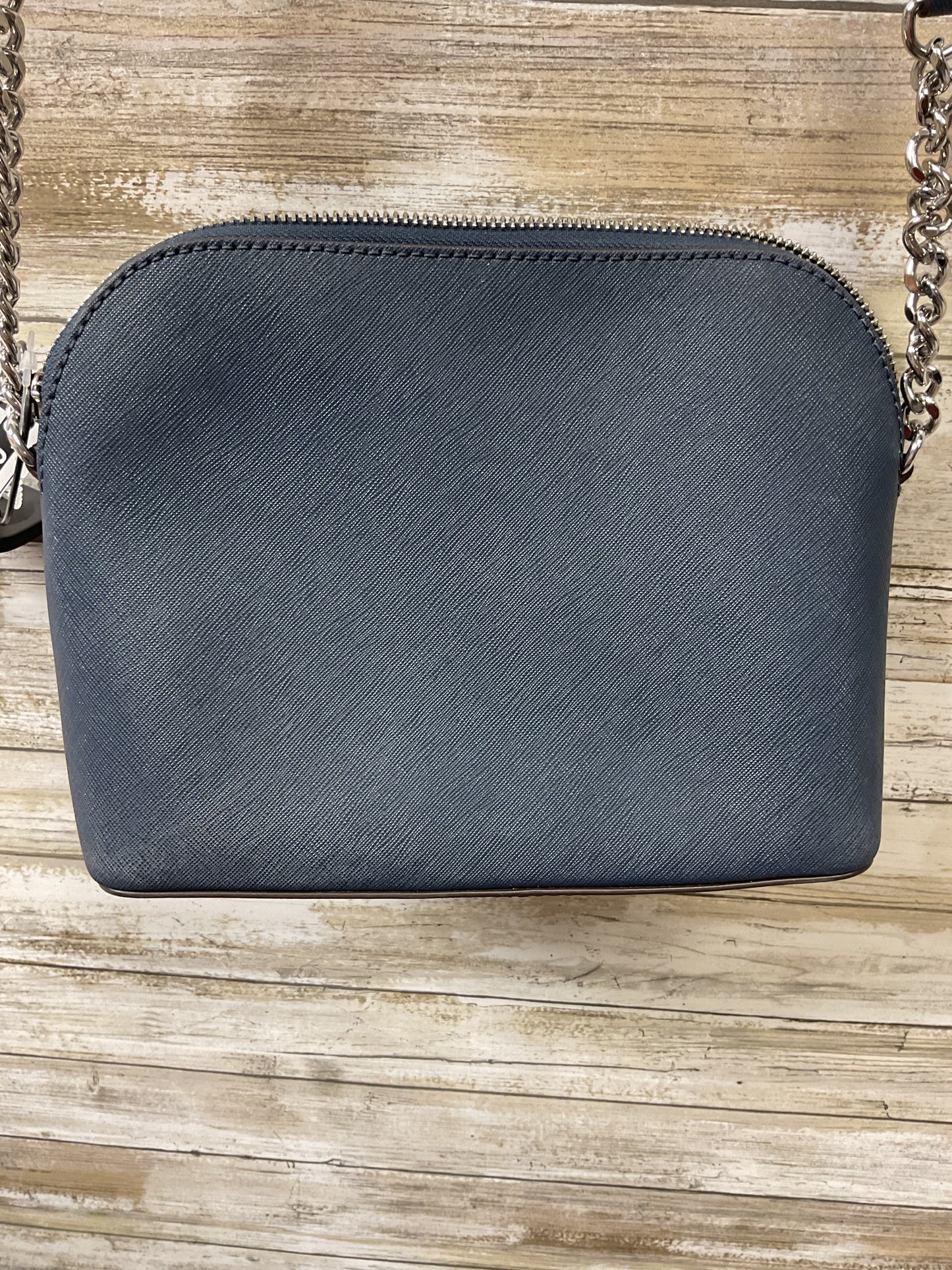 Crossbody Designer By Michael Kors In Navy, Size:Medium